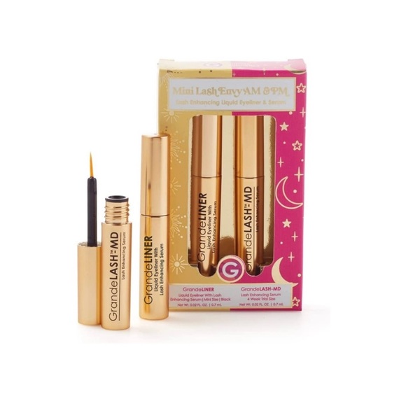 Grande Cosmetics Other - NEW Grande Cosmetics - Mini Lash Envy AM & PM Liquid Eye Liner and Serum